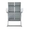 Flash Furniture Gray Modern Poly Resin Adirondack Rocking Chair JJ-C14709-GY-GG - alternate 6